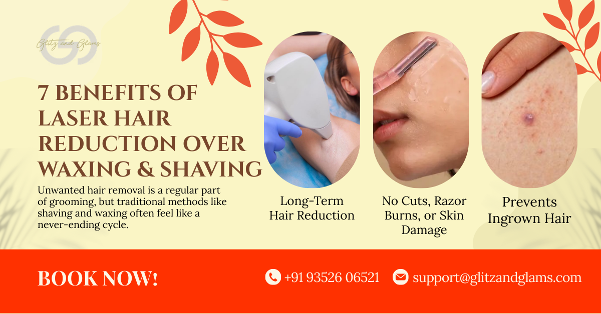 7 Benefits of Laser Hair Reduction Over Waxing & Shaving (1) Laser Hair Reduction